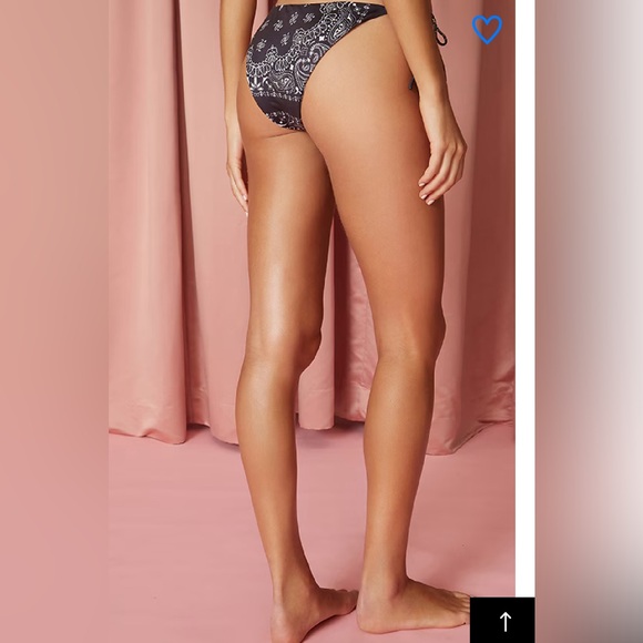 superdown Gwen Bikini Bottom in Black & White - Picture 3 of 8